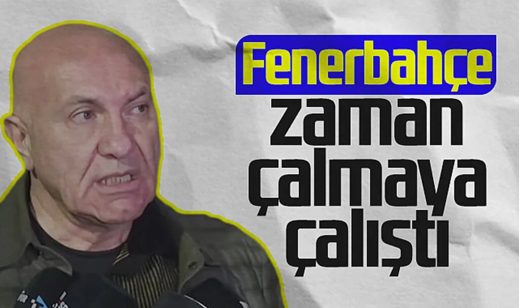 Samsunspor Başkanı Yüksel Yıldırım: Fenerbahçe zaman çalmaya çalıştı