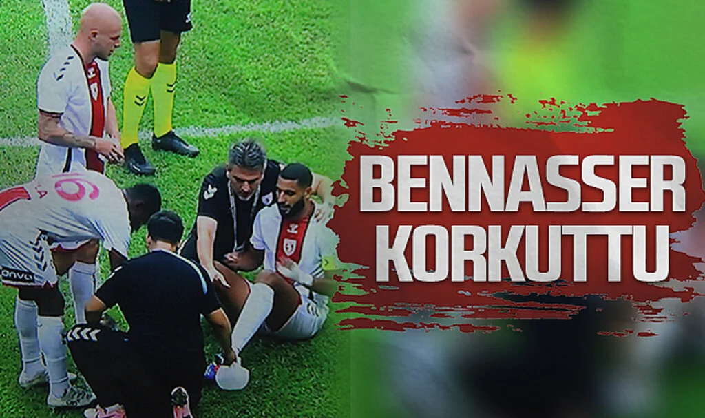Samsunspor'da Ait Bennasser Korkuttu
