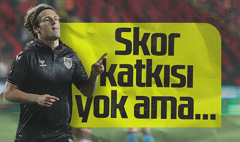 Samsunspor’da Carlo Holse Skor Katkısı Yapamasa da Performansıyla Beğeni Topluyor