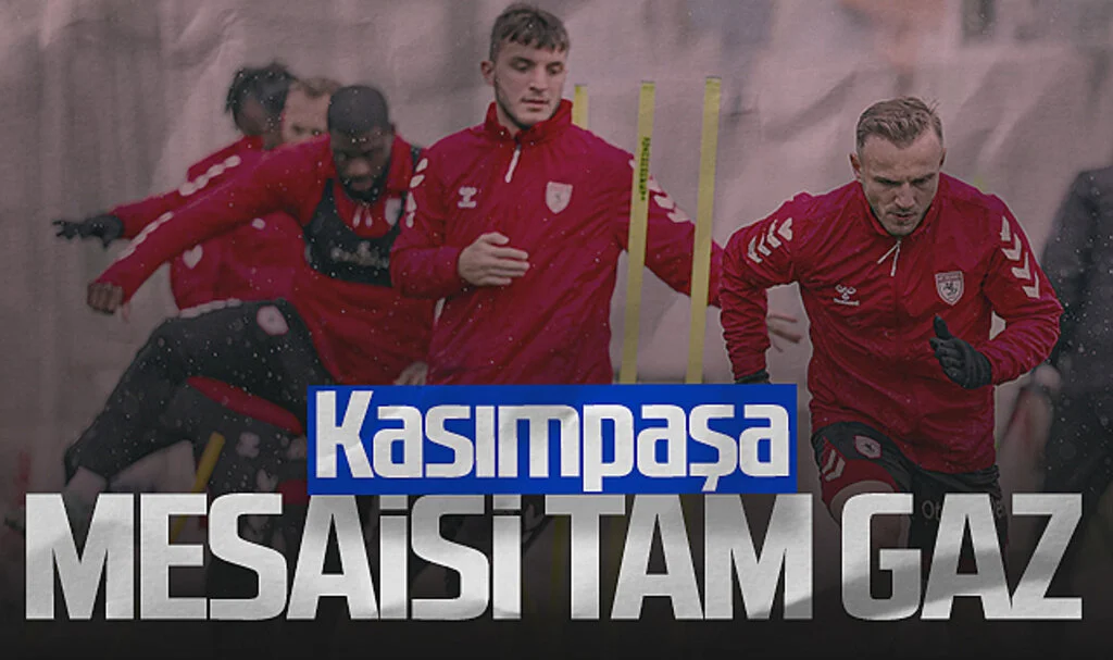 Samsunspor'da Kasımpaşa Mesaisi Tam Gaz Sürüyor
