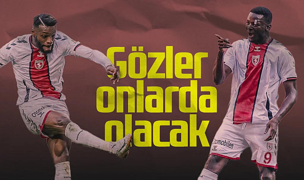 Samsunspor'da Ntcham ve Mouandilmadji'den Beklenti Büyük