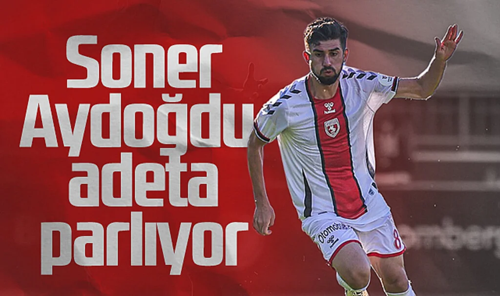 Samsunspor'da Soner Aydoğdu Adeta Parlıyor