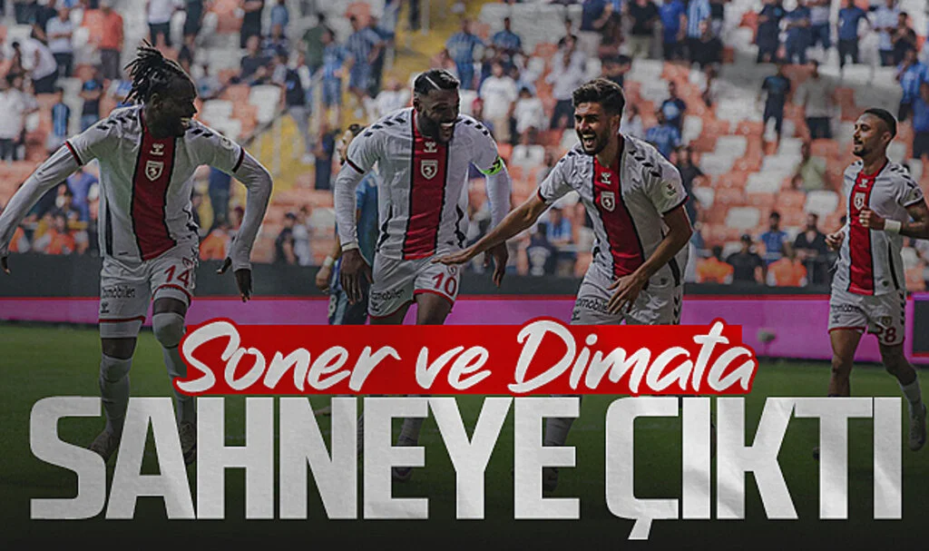 Samsunspor'da Soner Aydoğdu ve Dimata Sahneye Çıktı