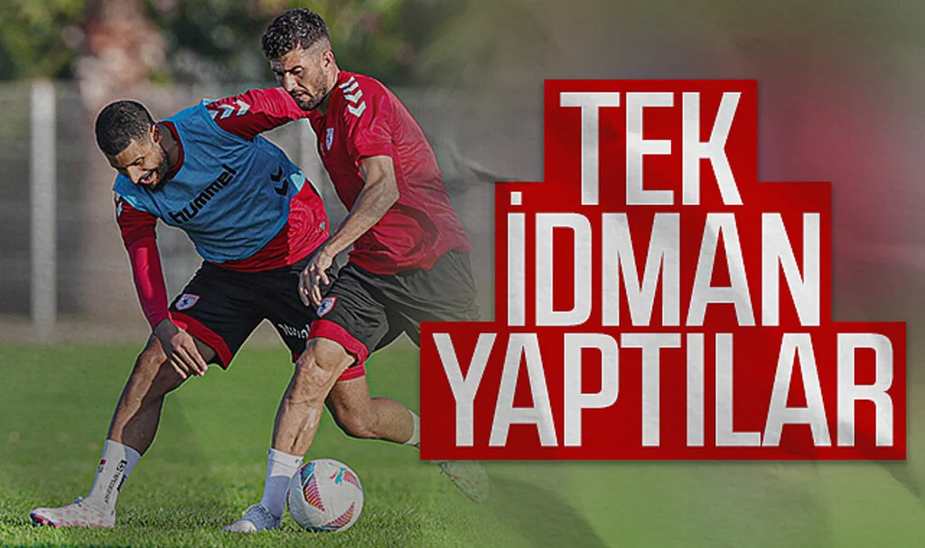 Samsunspor Fenerbahçe Maçı Öncesi Tek İdman Yaptı