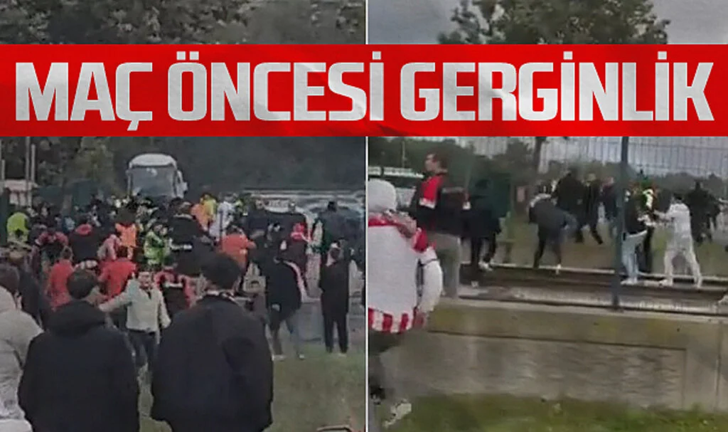 Samsunspor-Fenerbahçe Maçı Öncesinde Taraftarlar Arasında Gerginlik