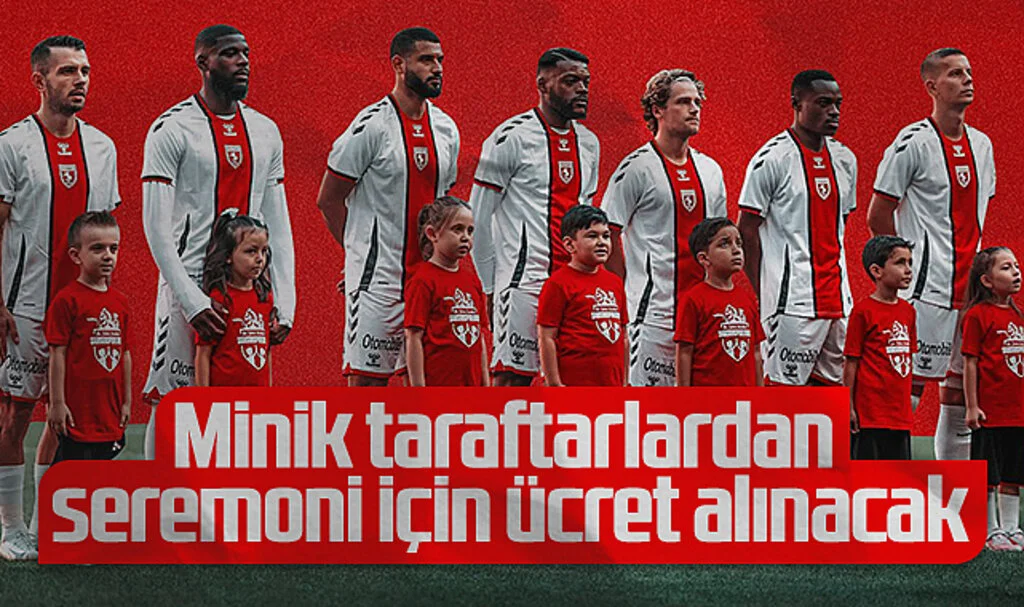 Samsunspor-Fenerbahçe seremonisi çocuk başına 800 TL!