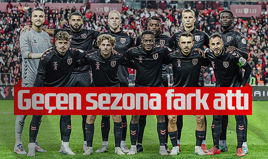 Samsunspor, İlk 9 Haftada Geçen Sezona Fark Attı!