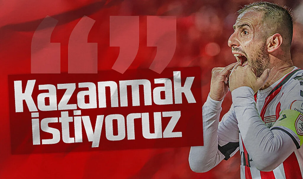 Samsunspor Kaptanı Zeki Yavru: Kazanmaya İstiyoruz