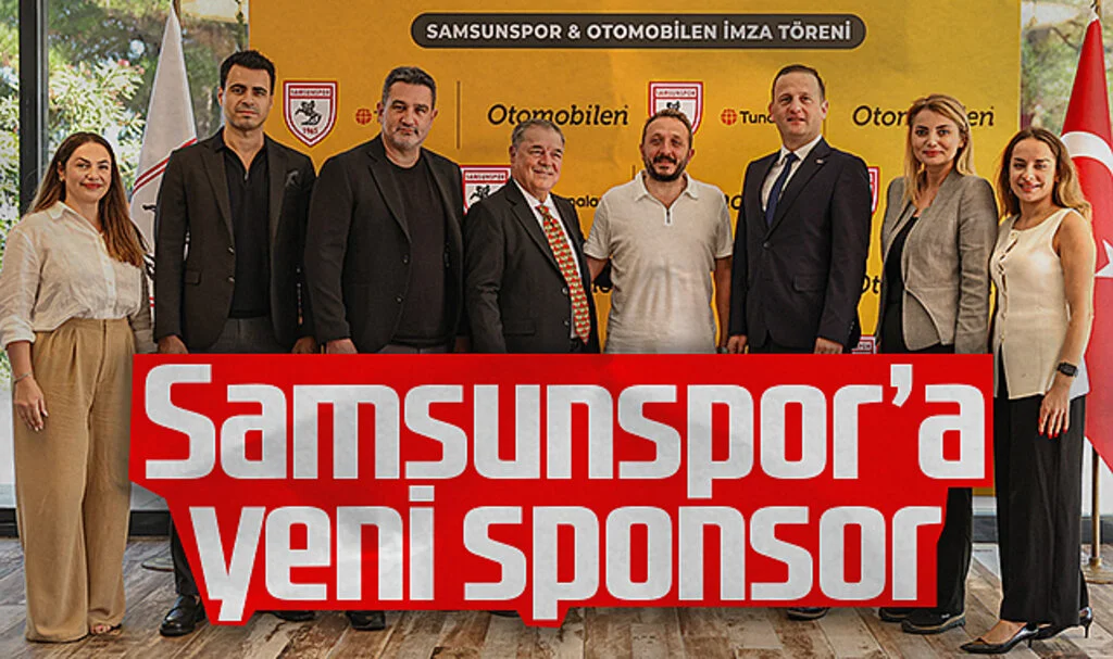 Samsunspor, Otomobilen ile Şort Sponsorluk Anlaşması İmzaladı