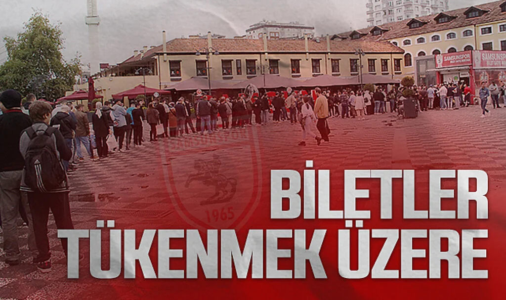 Samsunspor Taraftarlarından Fenerbahçe Maçına Yoğun İlgi: Biletler Tükenmek Üzere