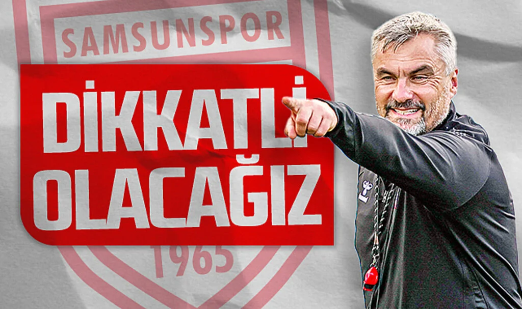 Samsunspor Teknik Direktörü Thomas Reis: Adana Demirspor'u Hafife Almıyoruz
