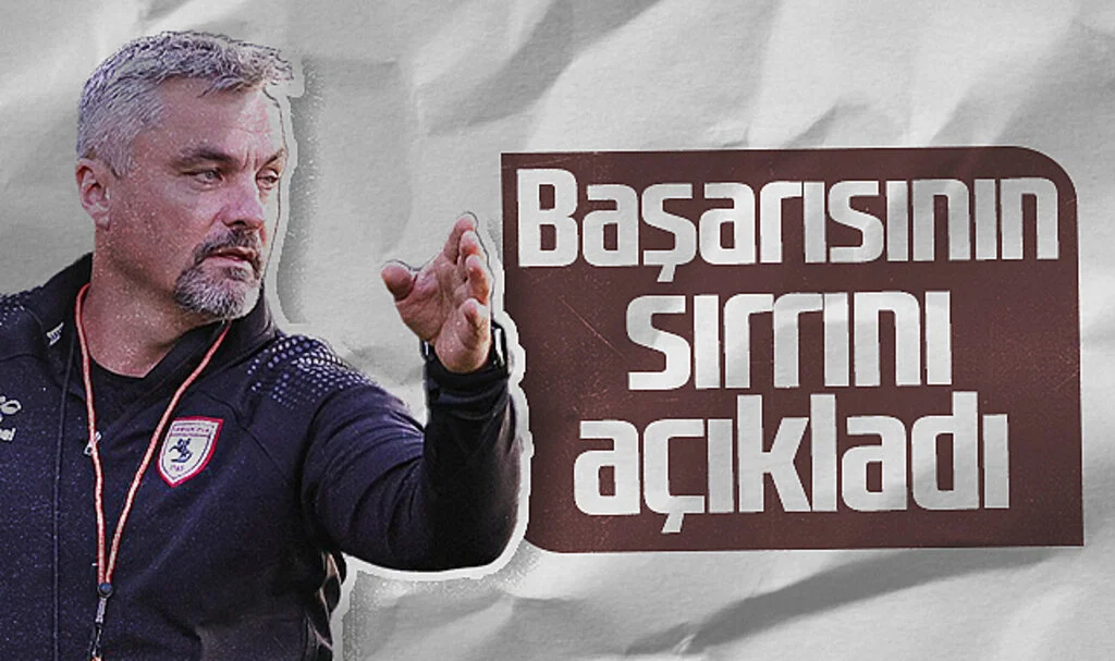 Samsunspor Teknik Direktörü Thomas Reis Başarısının Sırrını Açıkladı
