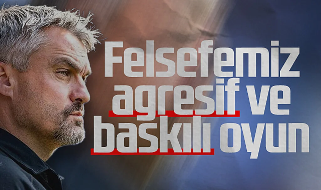 Samsunspor Teknik Direktörü Thomas Reis: Felsefemiz Agresif ve Baskılı Oyun