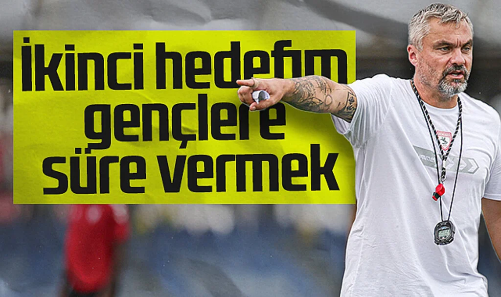 Samsunspor Teknik Direktörü Thomas Reis: Gençlere Süre Vermek İkinci Hedefim