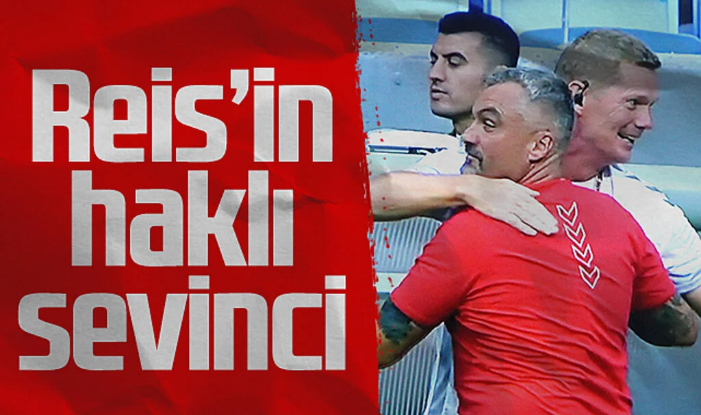 Samsunspor Teknik Direktörü Thomas Reis'in Haklı Sevinci