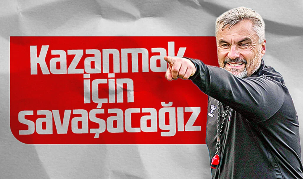Samsunspor Teknik Direktörü Thomas Reis: Kazanmak için savaşacağız