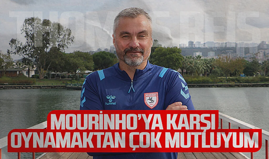 Samsunspor Teknik Direktörü Thomas Reis: Mourinho'ya karşı oynayacak olmaktan çok mutluyum