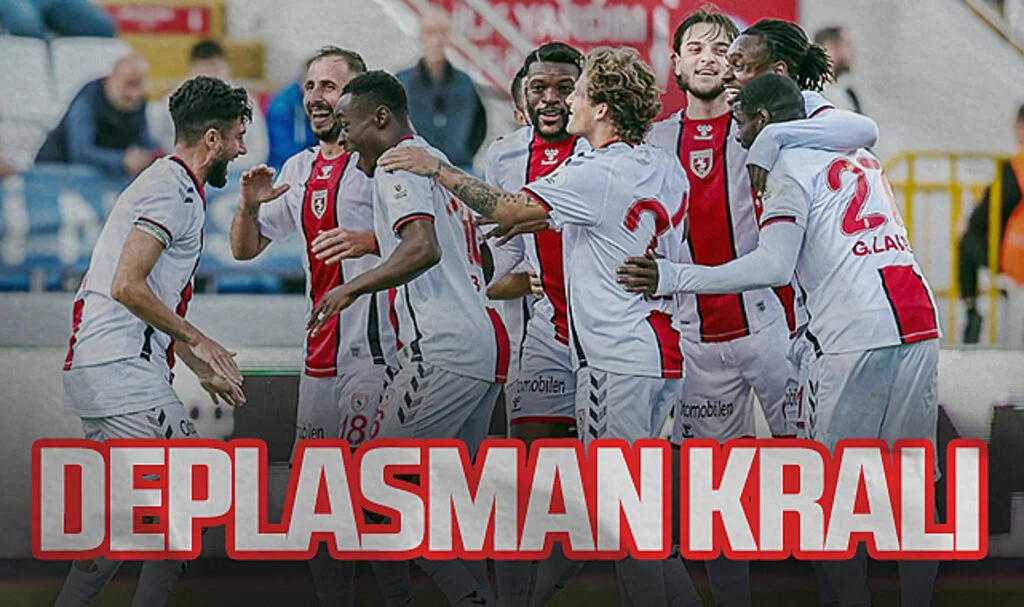 Samsunspor'un deplasmanda bileği bükülmüyor