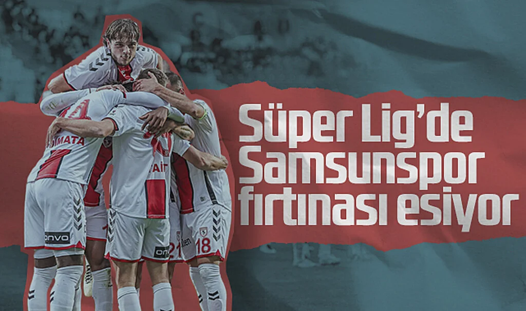 Samsunspor'un Galibiyet Serisi ve Yenilmezlik Rüzgarı Büyülüyor