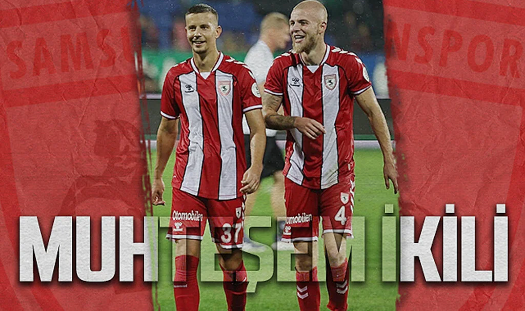 Samsunspor'un Savunma Duvarı: Satka ve Drongelen Uyumuyla Göz Dolduruyor