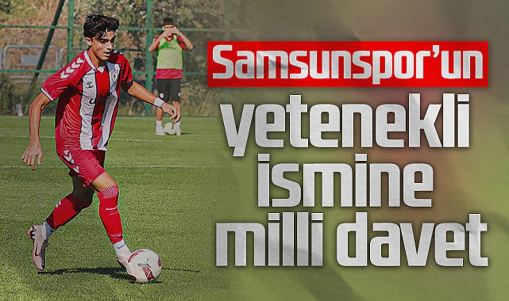 Samsunspor’un Yetenekli İsmine Milli Davet: Deniz Şeker U17 Kampında