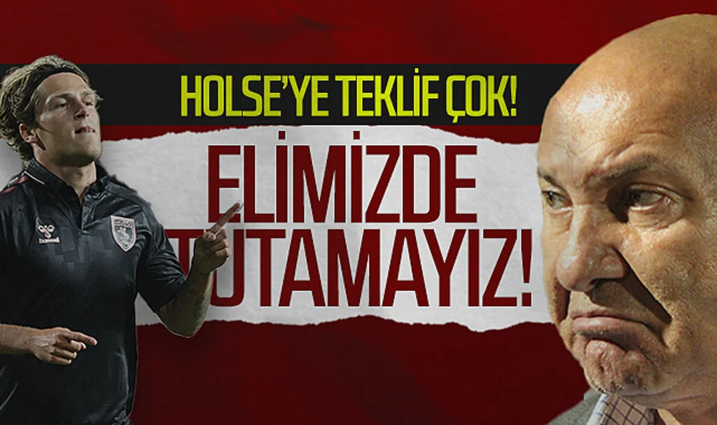 Samsunspor'un Yıldızı Holse'ye Teklif Çok! Elimizde Tutamayız!