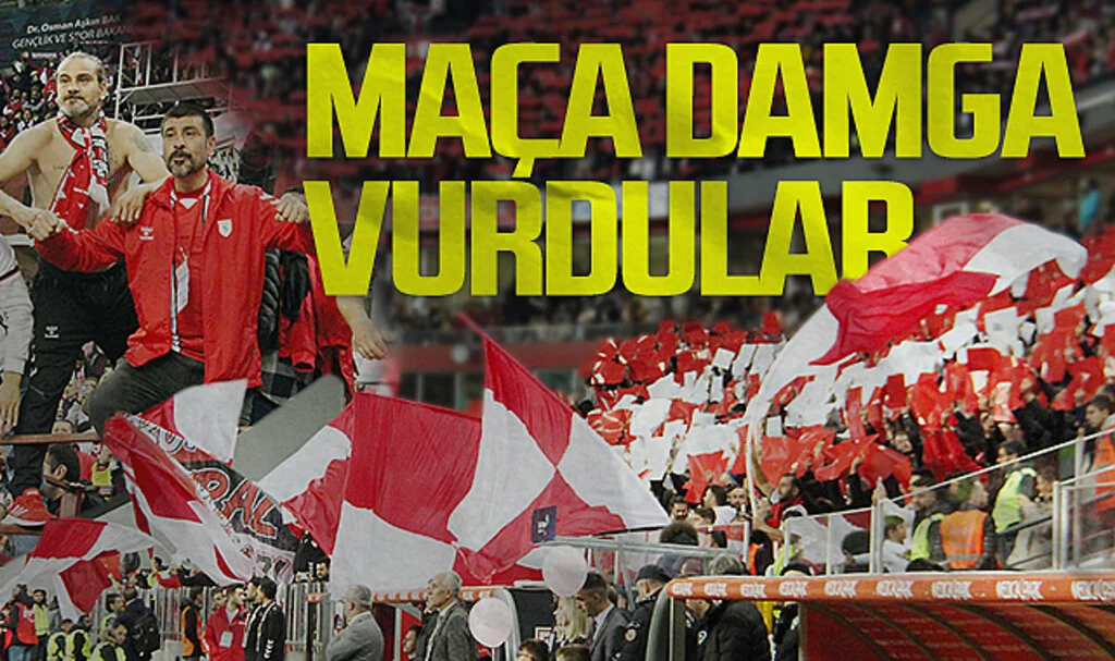 Samsunsporlu Taraftarlar Fenerbahçe Maçına Damga Vurdu