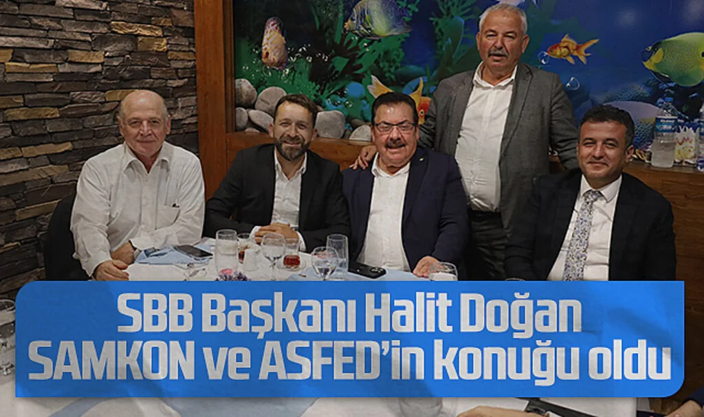 SBB Başkanı Doğan SAMKON ve ASFED'in konuğu oldu