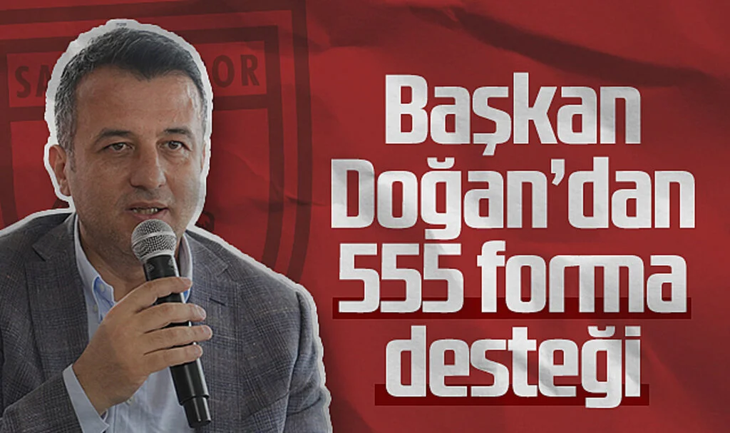 SBB Başkanı Halit Doğan'dan Samsunspor'un Cumhuriyet Forması Kampanyasına Destek!