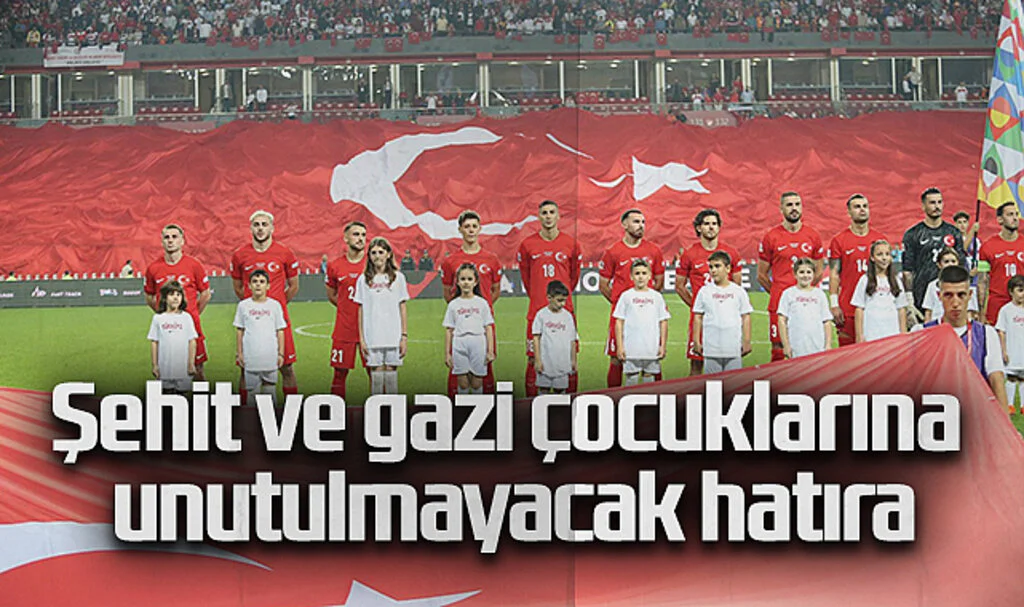 Şehit ve gazi çocuklarına unutulmayacak hatıra