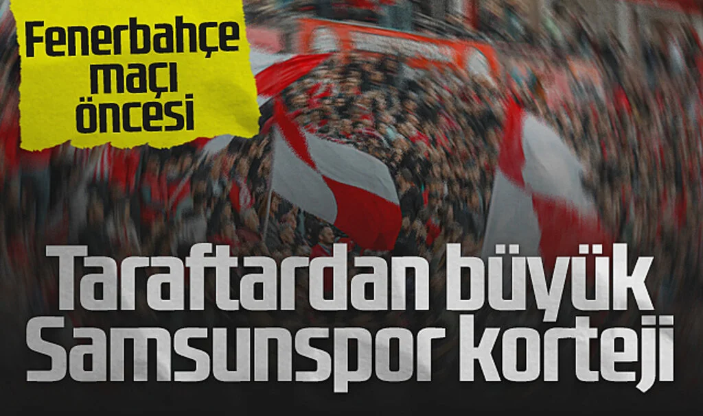Taraftardan Büyük Samsunspor Korteji