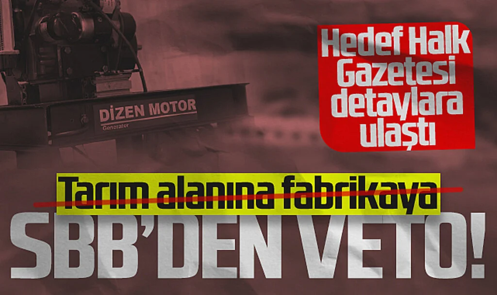 Tarım Alanına Fabrikaya Samsun Büyükşehir Belediyesi'nden 'Veto'