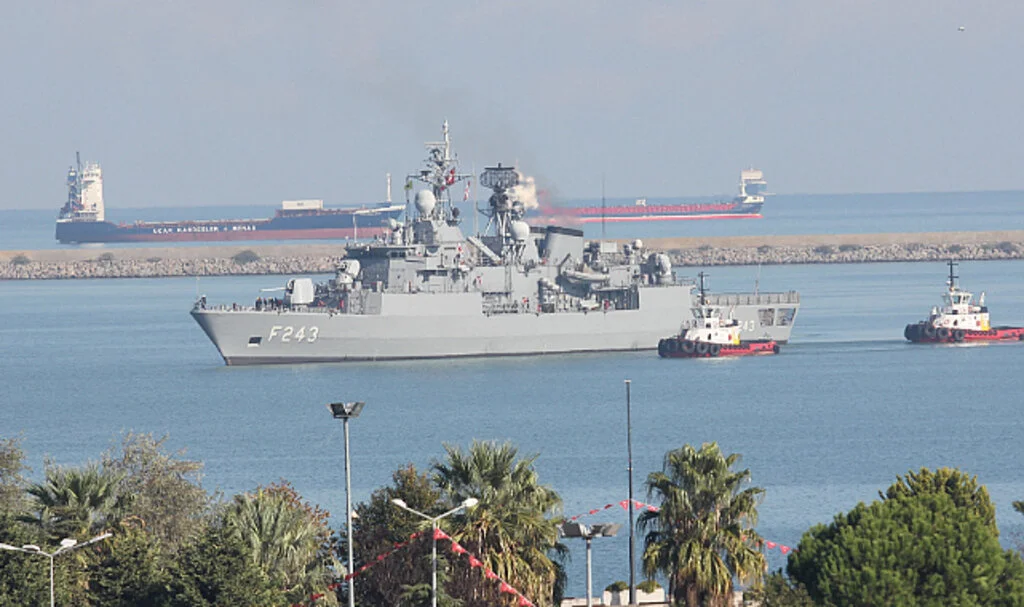 TCG Yıldırım Fırkateyni Samsun’da