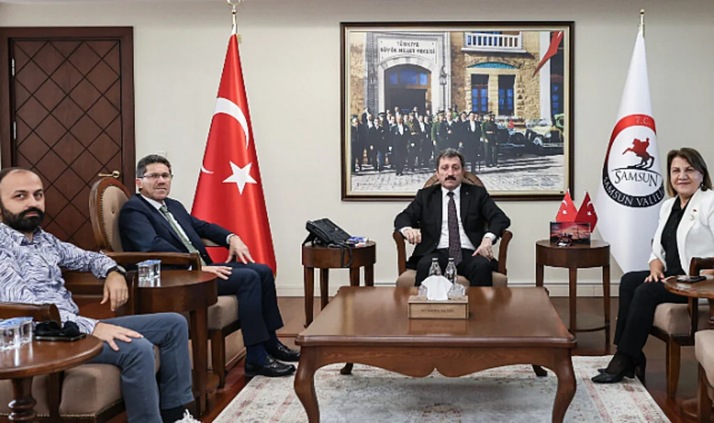 TDED Samsun Şube Başkanı Altun ve Aktürk’ten Vali Tavlı’ya Ziyaret