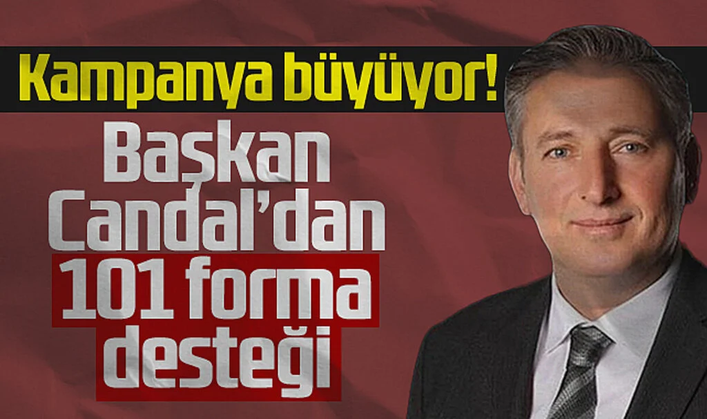 Tekkeköy Belediye Başkanı Mustafa Candal'dan Samsunspor'un Cumhuriyet Forması Kampanyasına Destek!