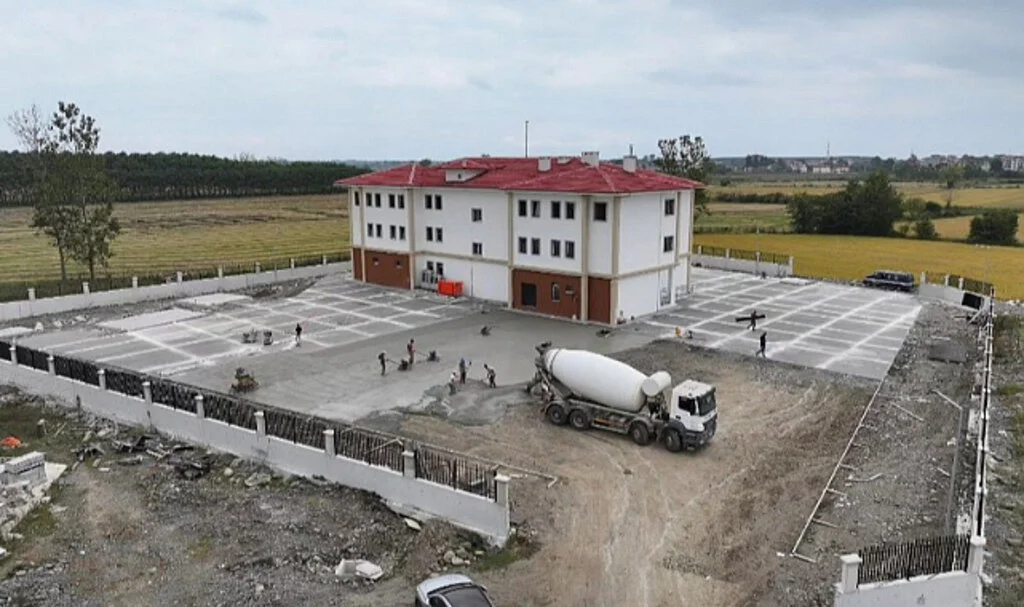 Terme'de yeni jandarma komutanlığı hizmet binası tamamlanıyor