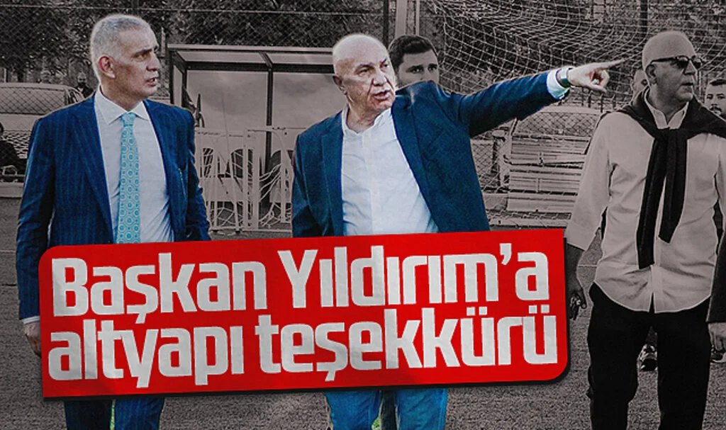 TFF Başkanı Hacıosmanoğlu'ndan Yüksel Yıldırım’a Altyapı Teşekkürü