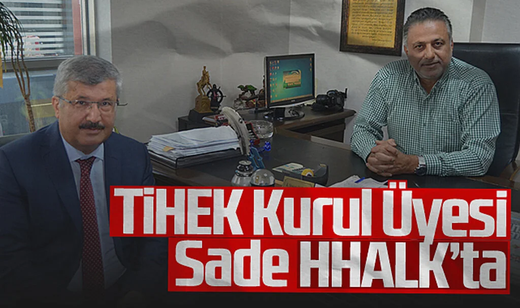 TİHEK Kurul Üyesi Ünal Sade Hedef Halk Gazetesi'nde