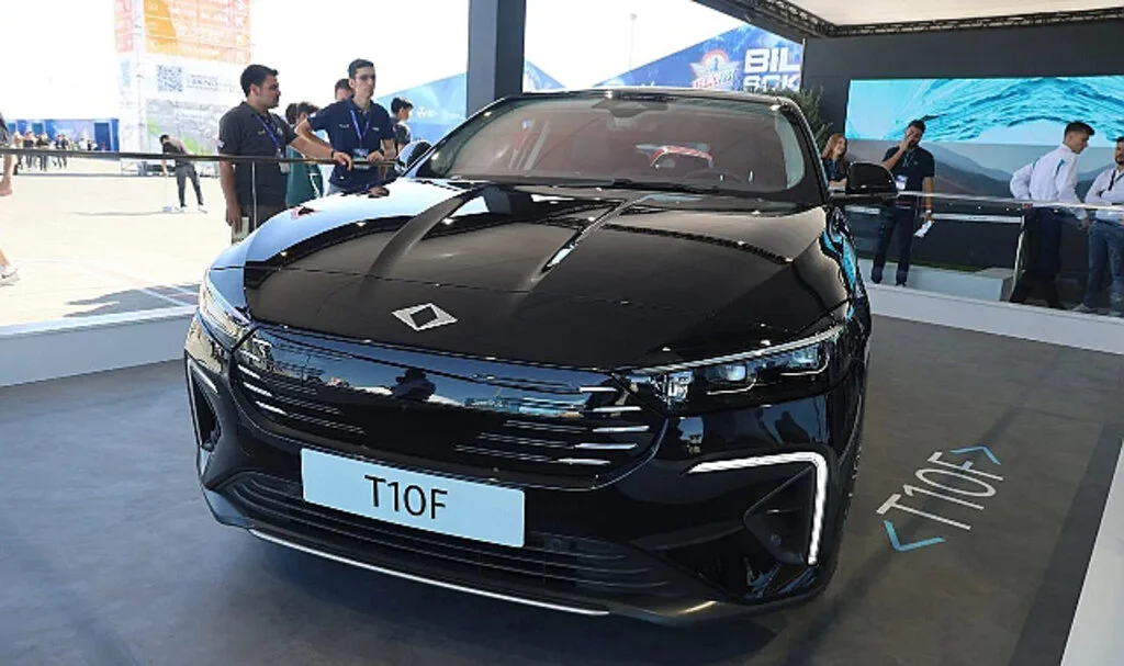 Togg’un Sedan Modeli T10F İlk Kez Halka Tanıtıldı