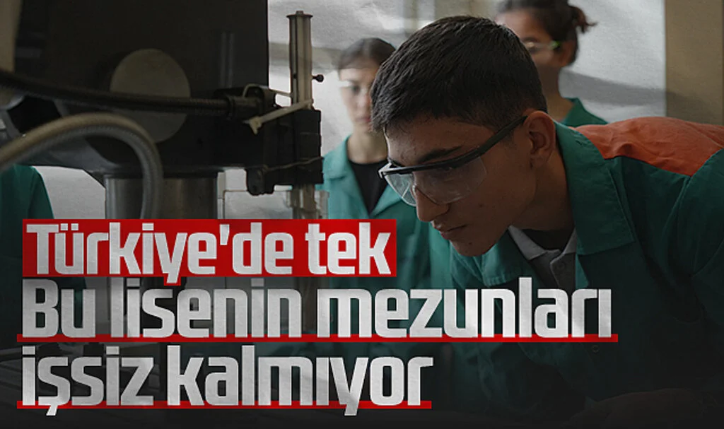 Türkiye'de Tek! Samsun'daki Bu Lisenin Mezunları İşsiz Kalmıyor