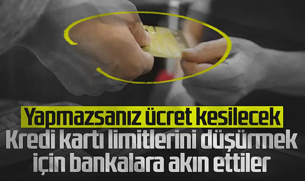 Yüksek Limitli Kredi Kartlarından Katkı Payı Alınacak! Vatandaşlar Limit Düşürmeye Çalışıyor...