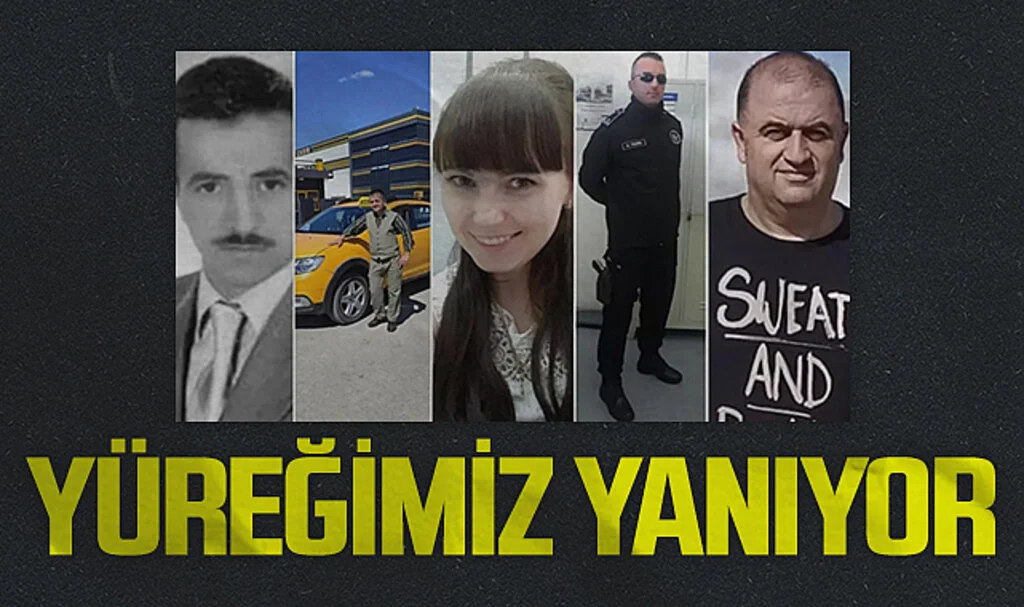 Yüreğimiz Yanıyor: Şehitlerin kimlikleri belli oldu