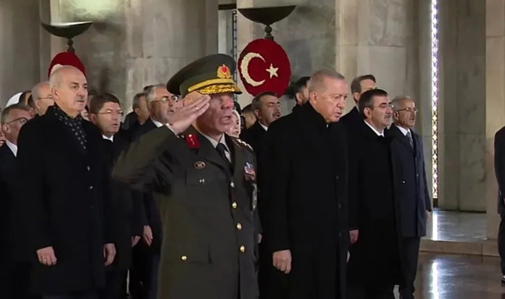 10 Kasım Törenleri: Erdoğan ve Devlet Erkanı Anıtkabir'de