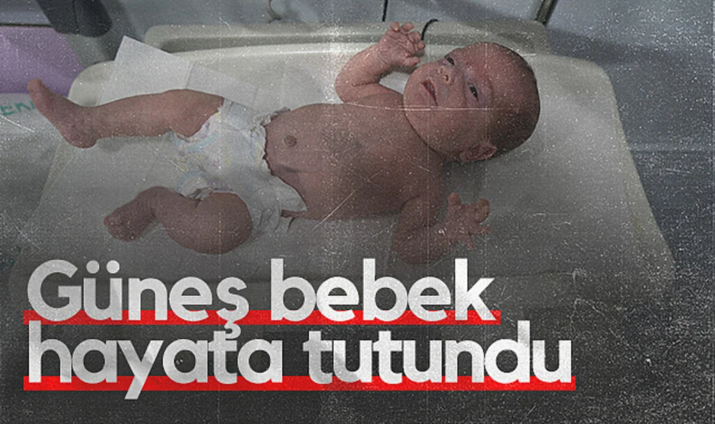 895 Gram Doğan Güneş Bebek Hayata Tutundu