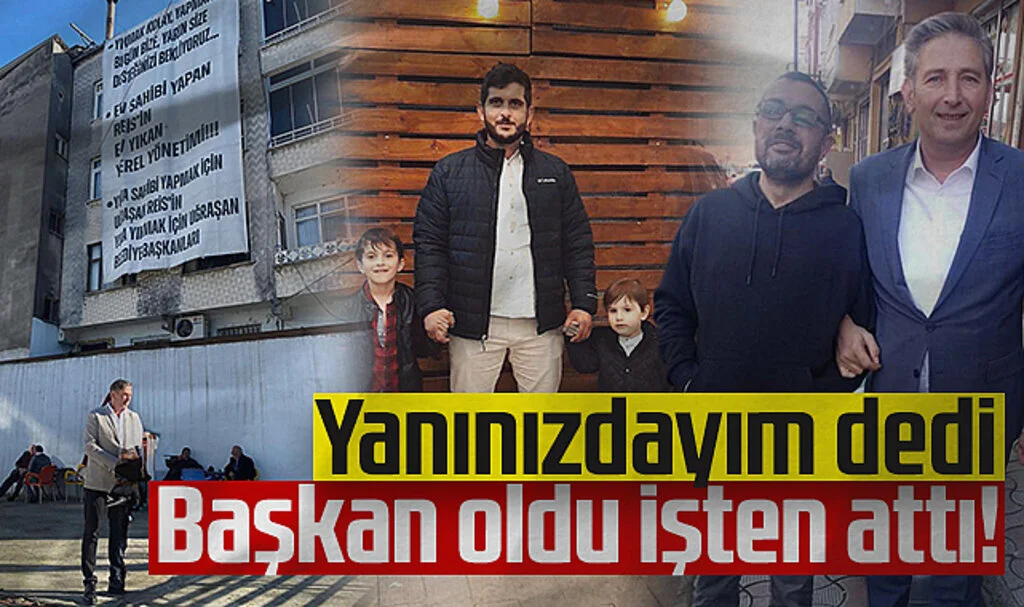 AK Partili Mustafa Candal Yanınızdayım' Dedi Başkan Oldu İşten Attı
