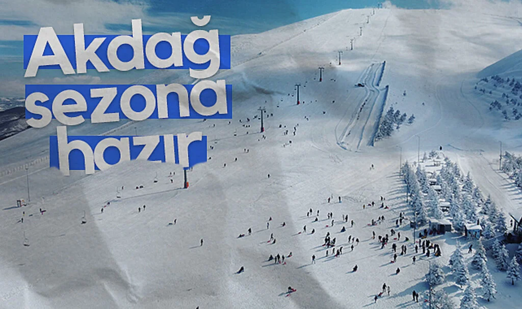 Akdağ Kayak Merkezi Sezona Hazır