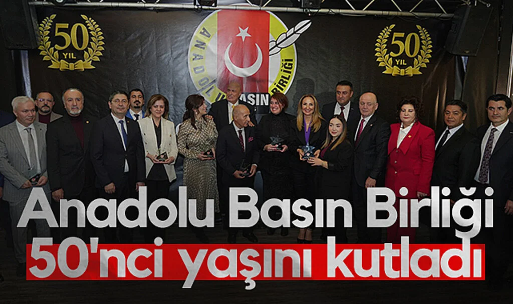 Anadolu Basın Birliği 50'nci yaşını kutladı