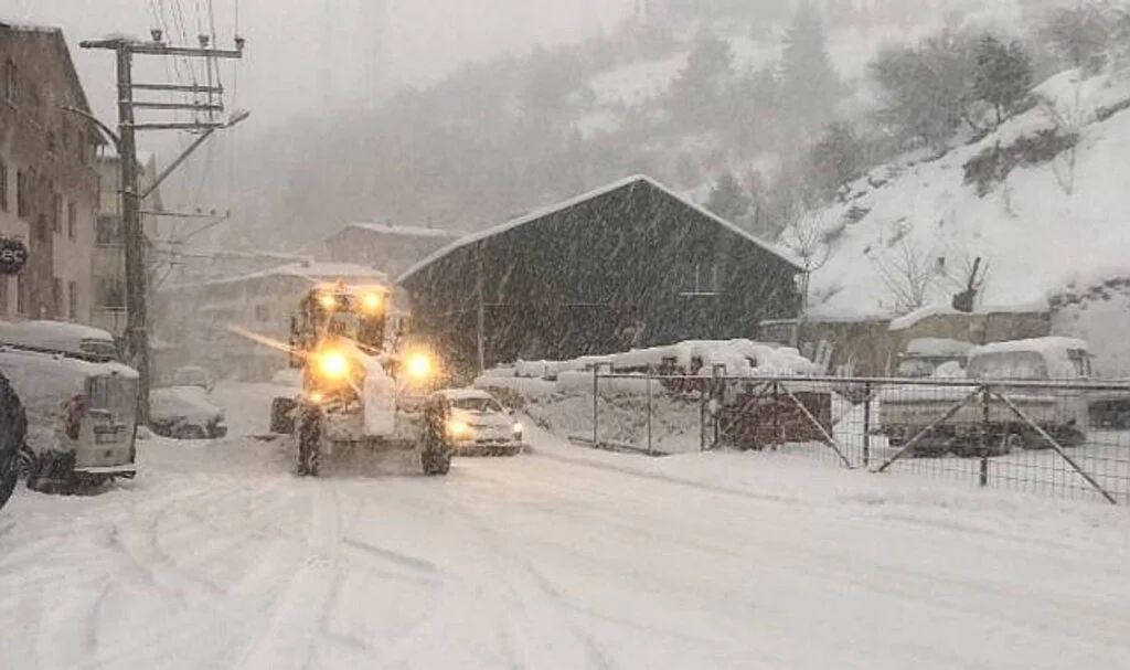 Artvin'de 3 İlçede Kar Nedeniyle Okullar Tatil
