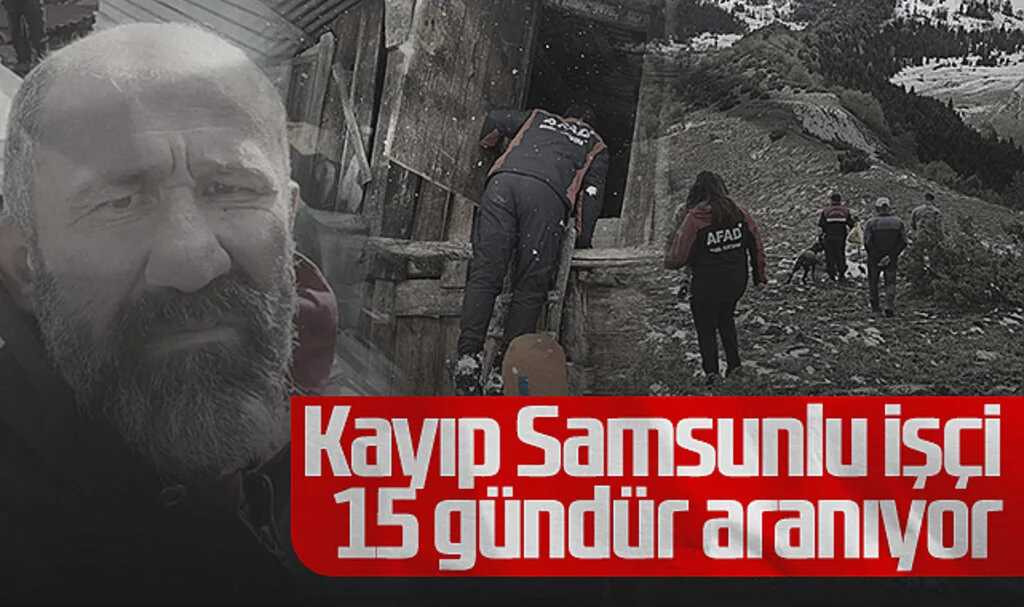 Artvin’de Kayıp Samsunlu İşçi İçin 15 Gündür Aramalar Sürüyor