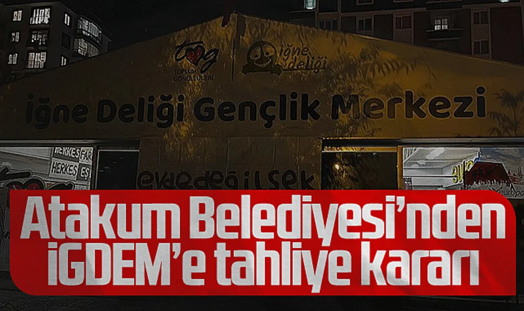 Atakum Belediyesi'nden İGDEM'e Tahliye Kararı